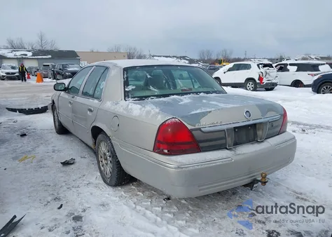 2007 Mercury Grand Marquis Ls из США, поврежденный, VIN 2MEFM75V57X632658